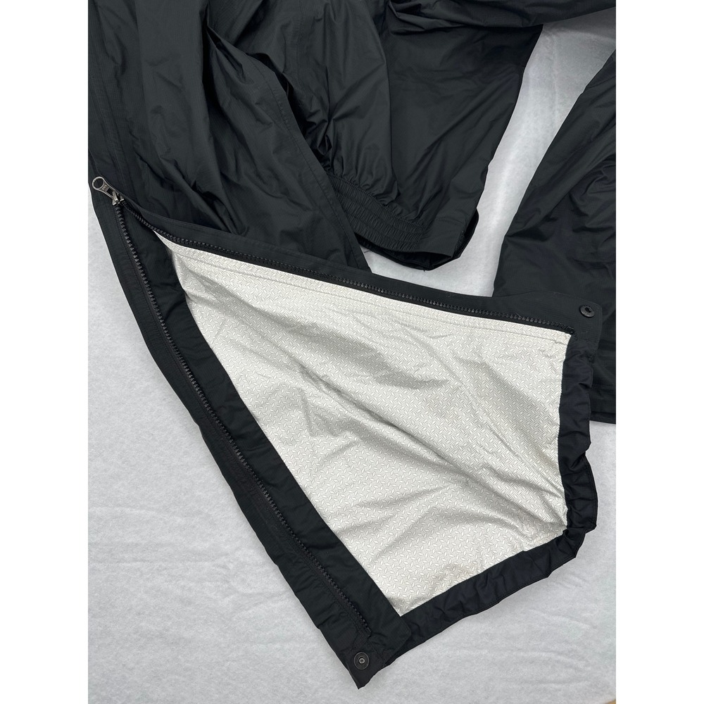 Marmot Precip Full Zip Rain Pants Mens Large L Black Waterproof Hiking B41260 - Picture 13 of 15